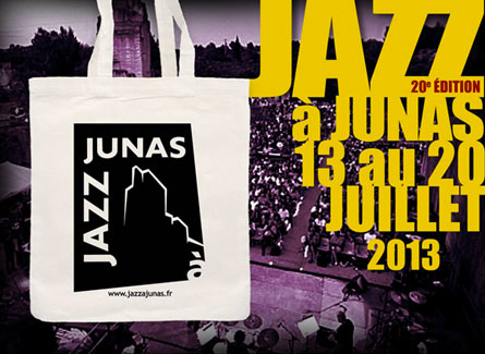 sac tote bag jazz à Junas